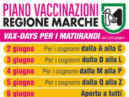 Vax Days per i maturandi delle Marche: dal 2 al 6 giugno ai punti vaccinali senza prenotazione