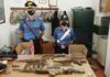 Un arsenale da guerra del secondo conflitto mondiale scoperto in un garage a Cingoli