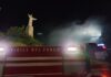 Incendio sfiora la Statua del Cristo Redentore di Ascoli. La causa forse un mozzicone di sigaretta Incendio sfiora la Statua del Cristo Redentore di Ascoli. La causa forse un mozzicone di sigaretta
