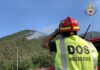 Dieci ettari di bosco in fiamme. Vigili del Fuoco ancora al lavoro a Genga