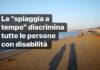 Una serata in spiaggia piena di ostacoli, la denuncia di Simone Giangiacomi tra parcheggi inesistenti e barriere architettoniche