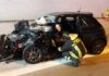 Schianto in galleria, feriti un uomo e la sua bambina