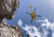 Incidente con la bici elettrica, è grave Escursionista cade rovinosamente: recuperato dall'Eliambulanza