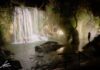 Verso il Natale, le Cascate Perdute di Sarnano diventano “magiche” con la nuova illuminazione