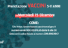 Al via le prenotazioni per la vaccinazione 5-11 anni. Ecco dove si effettueranno le somministrazioni