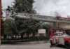 Forte vento, 60 interventi dei vigili del fuoco, più colpito il pesarese