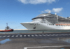 Oltre vento forte e mare mosso, la Msc Fantasia attracca ad Ancona