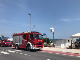 Ristoratore investito da una fiammata: grave incidente a Numana