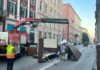 Ancona. Via le isole tecnologiche lungo corso Garibaldi