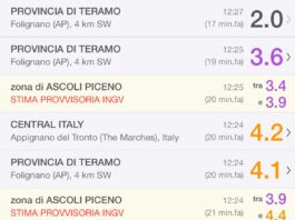 Terremoto, trema l’Ascolano: scuole evacuate