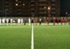 Ancona. Scontro di gioco fortuito tra due calciatori durante il derby Torrette-Piano, il portiere rimane ferito al capo: corsa all’ospedale