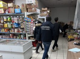 Macerata. Lavoro nero, alimenti non tracciati e una sfilza di irregolarità: sospeso un ristorante-market cinese