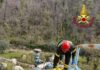 Donna scivola in un dirupo. Recuperata dai Vigili del Fuoco e portata in eliambulanza a Torrette