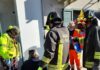 Incidente sul lavoro in una tipografia, uomo ustionato. Arriva Icaro