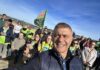 L’ex ministro Alfonso Pecoraro Scanio a Riceci. “una discarica qui? Assurdo”