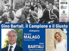 Giovanni Malagò a Caldarola per il Festival Storie per ricordare Gino Bartali con la nipote Gioia Bartali. Saranno presenti le telecamere di èTV Malagò festival storie Maurizio Socci Bartali
