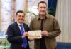 Ascoli. Il sindaco Fioravanti a Tirana per una nuova sinergia su turismo, sport e scuola