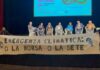 Fano. Attiviste di Extinction Rebellion irrompono al festival Circonomia