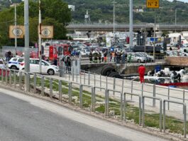 Ancona. Muletto precipita in acqua al Mandracchio, il conducente in ospedale