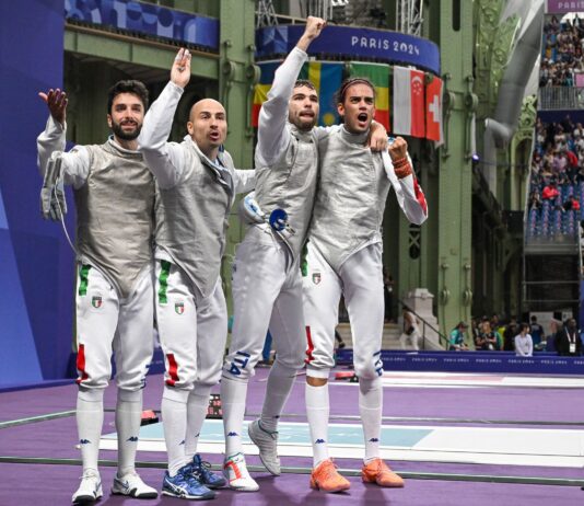 Olimpiadi. Argento per Marini nella gara a squadre di fioretto