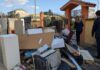 Il post alluvione a Castelferretti: il sopralluogo del presidente della Regione Acquaroli