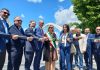 Taglio del nastro per il nuovo ponte sul torrente Ete Morto
