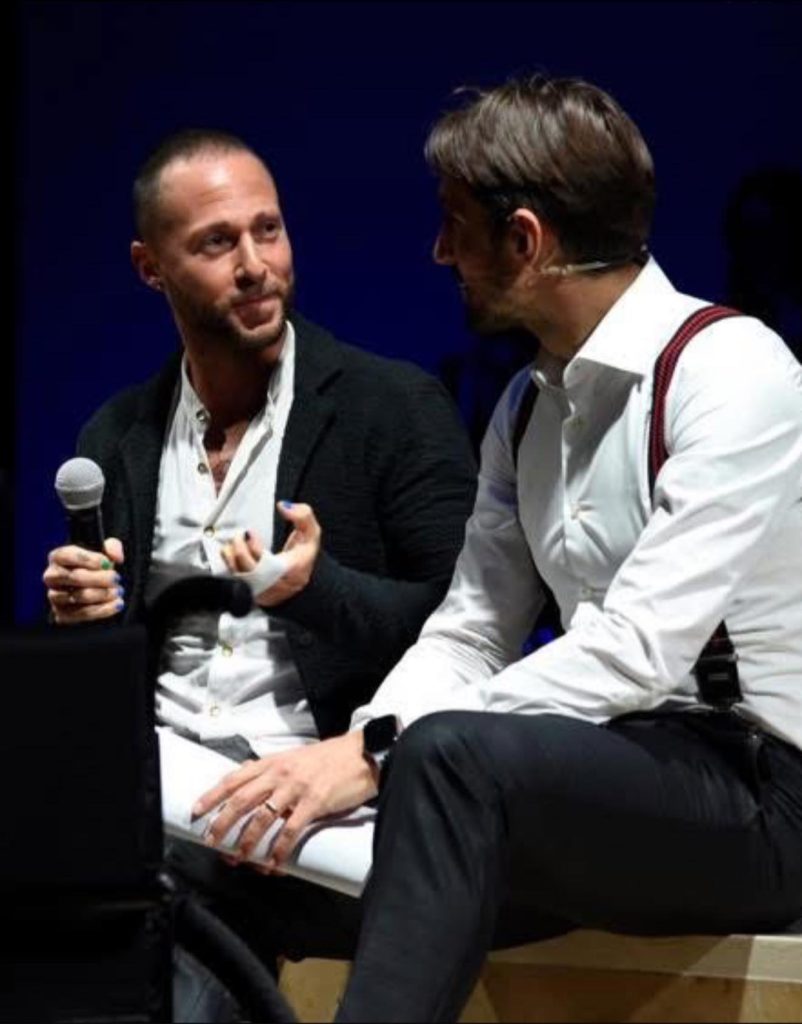 Ivan Cottini Maurizio Socci sclerosi multipla ricerca scientifica caffè teatro polverigi