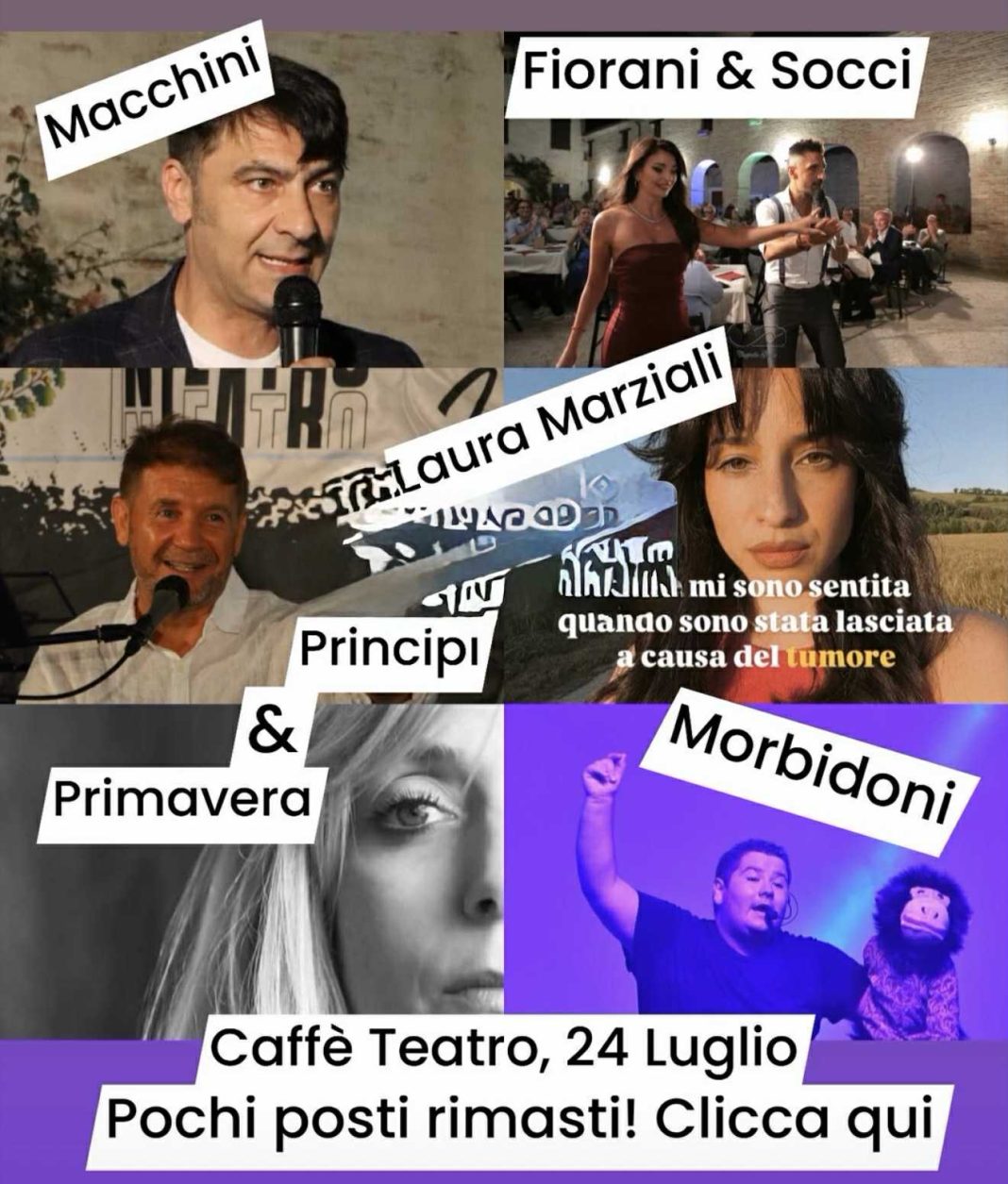 caffè teatro polverigi biglietti maurizio socci piero massimo macchini eventi marche ètv