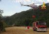 A fuoco bosco a Pergola, vigili del fuoco al lavoro per più di 8 ore