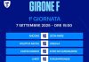 Serie D 2025 – 2026, ecco la prima giornata del Girone F