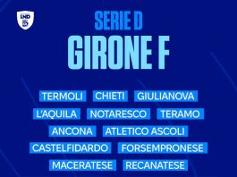 Serie D, ecco il girone F: le sette marchigiane con una squadra molisana, due romagnole, tre laziali e cinque abruzzesi