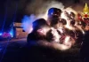 Nubifragi nelle Marche, gli interventi più delicati: mamma e figlio prigionieri in auto; fulmine incendia 250 rotoballe. Il punto maltempo marche