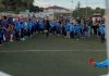 Berardinelli: “Un nuovo campo per il Candia”. Il Vescovo: “Giocherò all’inaugurazione”. Incontro con le famiglie della Società. L’Arcivescovo tira anche un rigore Nuovo Campo Candia Calcio Berardinelli Angelo Spina