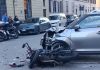 Ancona. Scontro tra auto e scooter: giovane centauro grave a Torrette