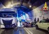 Incidente stradale in galleria ad Ancona, morto il bimbo di 3 anni