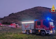 Sefro. Escursionista in difficoltà, soccorso con l’elicottero dei vigili del fuoco
