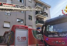 Macerata. Incendio in un appartamento: due persone in salvo