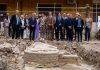 Fano, Giuli: “Nuovi elementi dagli scavi della Basilica di Vitruvio. Le Marche scrigno di storia millenaria”