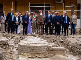 Fano, Giuli: “Nuovi elementi dagli scavi della Basilica di Vitruvio. Le Marche scrigno di storia millenaria”
