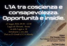 “Intelligenza Artificiale tra coscienza e consapevolezza. Opportunità e insidie” il 22 maggio alla Loggia dei Mercanti.