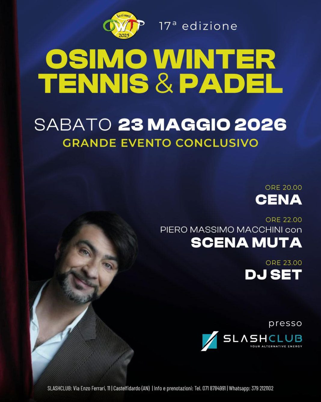 Osimo winter tennis e padel 2026 castelfidardo slash club Osimo winter tennis e padel 2026 castelfidardo slash club