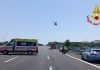 A14. Incidente mortale auto contro moto. Perde la vita un centauro