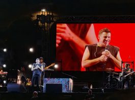 Gabbani accende gli oltre 2mila del Flame Festival: “Ancona, che energia”