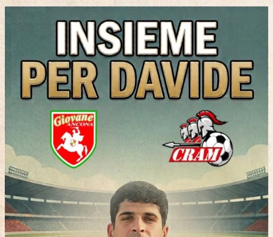 Tutti in campo per Davide. CRAM e Giovane Ancona insieme venerdì sera all’Aspio, con Irene e Matteo nel cuore davide paglialunga morto partita ricordo cram giovane ancona aspio 10 luglio