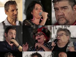 Caffè Teatro: il coraggio di Maria e Andrea, i sorrisi di Lucia e Carlo. Prossima serata il 30 Luglio: già oltre metà biglietti prenotati caffè teatro polverigi villa nappi biglietti maurizio socci