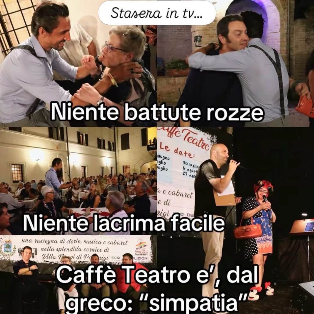 caffè teatro maurizio socci ètv marche polverigi villa nappi cabaret storie sorrisi sapori caffè teatro maurizio socci ètv marche polverigi villa nappi cabaret storie sorrisi sapori