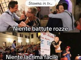 Niente comicità volgare o lacrime forzata. Stasera su èTV “Caffè Teatro”: “simpatia” come “sentimento da vivere insieme”. Pochi biglietti rimasti per la data del 30 luglio caffè teatro maurizio socci ètv marche polverigi villa nappi cabaret storie sorrisi sapori