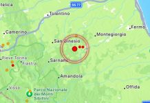 Scossa nel Maceratese, terremoto di magnitudo 3.2 con epicentro a tre chilometri a nord da Penna San Giovanni