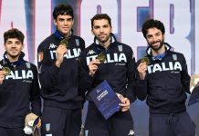 Mondiali di Hong Kong, Marini è d’oro nel fioretto a squadre