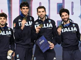 Mondiali di Hong Kong, Marini è d’oro nel fioretto a squadre
